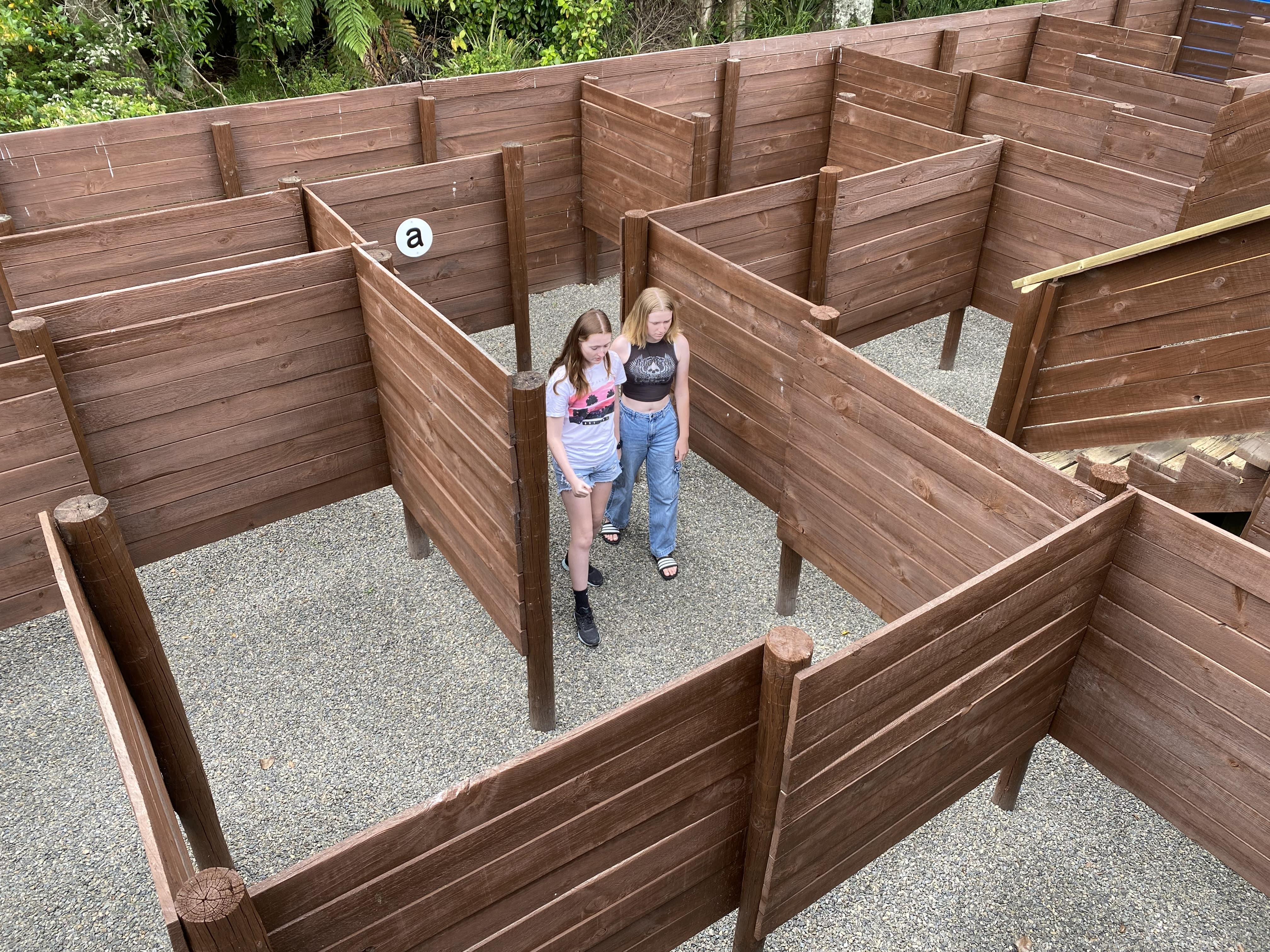 3D Mega Maze in Rotorua