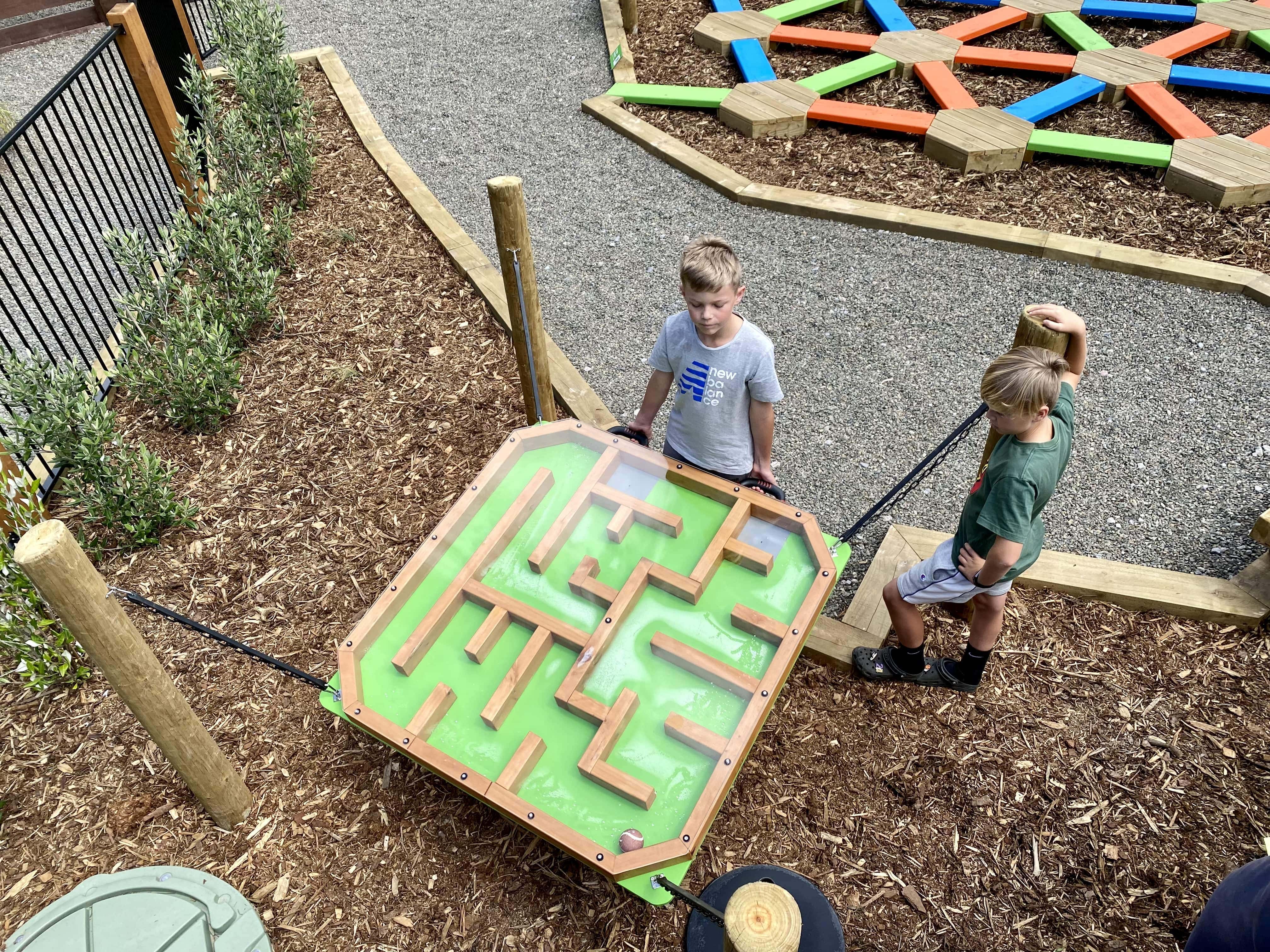 Insert photo of gravity maze